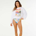 Rip Curl Womens Hayley O O/S Drop Shoulder Crew Sweatshirt