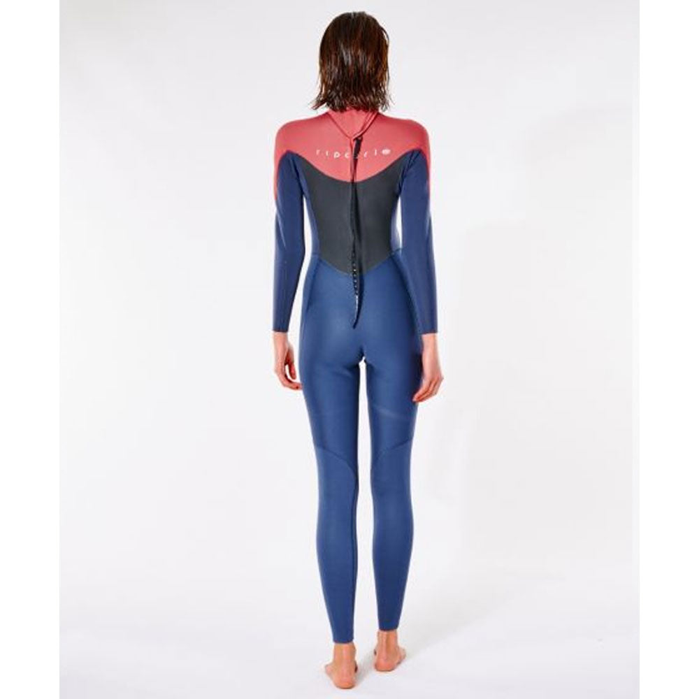 Rip Curl Womens Omega 3/2mm ES Summer Wetsuit - Slate Rose