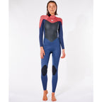 Rip Curl Womens Omega 3/2mm ES Summer Wetsuit - Slate Rose