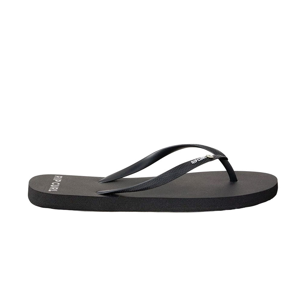 Rip Curl Womens Premium Surf Bloom Open Toe Flip Flop Black
