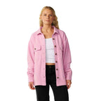 Rip Curl Womens Retro Swell Fleece Overshirt Lilac
