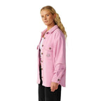 Rip Curl Womens Retro Swell Fleece Overshirt Lilac