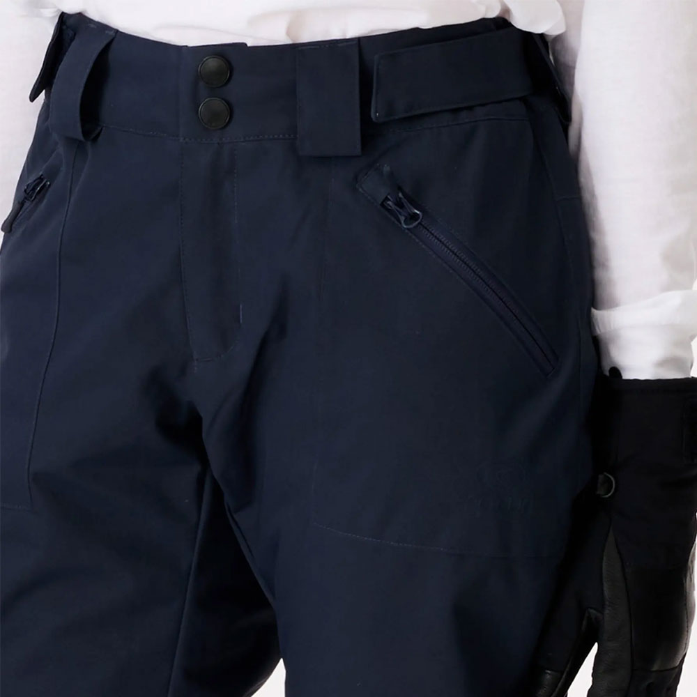 Rip Curl Womens Rider High Waist Snowboard/Ski Pant - Navy