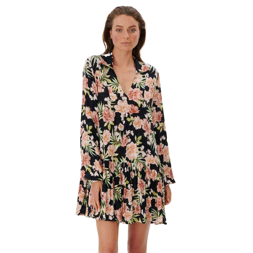 Rip Curl Womens Sol Seeker Long Sleeve Dress