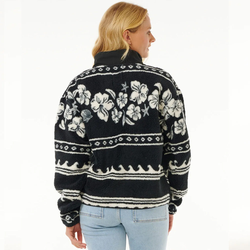 Rip Curl Womens Soleil Polar 1/4 Zip Fleece