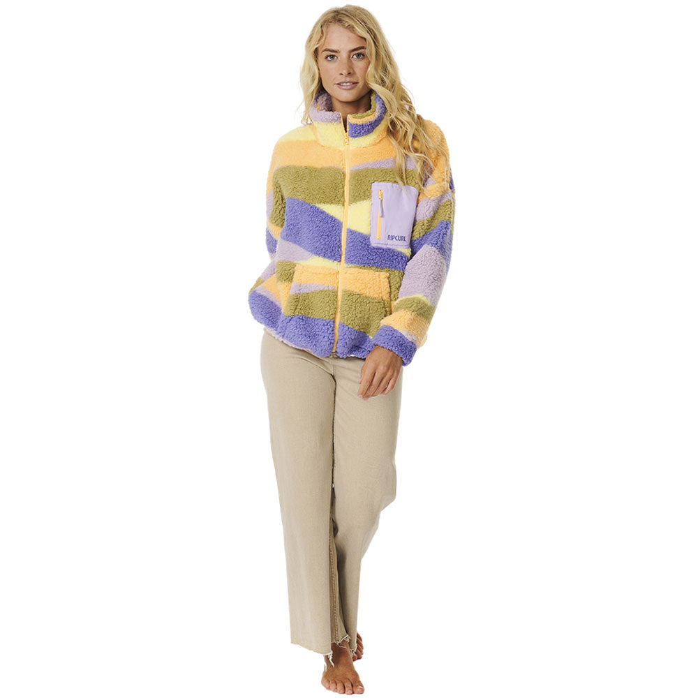 Rip Curl Womens Sunrise Wavy Polar Fleece