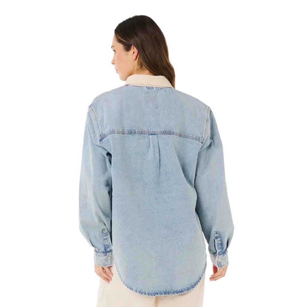 Rip Curl Womens Surf Side Relaxed Denim Shirt