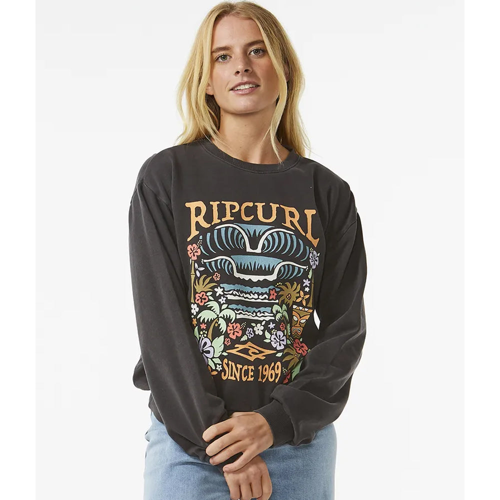 Rip Curl Womens Tiki Tropic Relaxed Crew