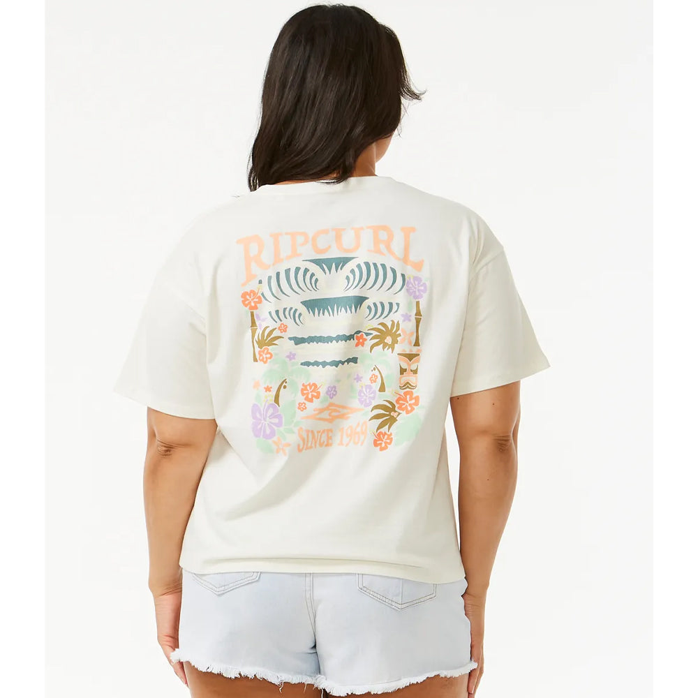 Rip Curl Womens Tiki Tropics Relaxed T-Shirt