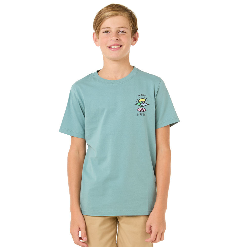 Rip Curl Search Icon Boys T-Shirt