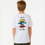 Rip Curl Search Icon Boys T-Shirt