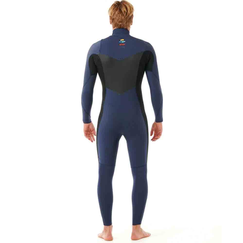 Rip Curl 4/3mm Dawn Patrol ST Chest Zip Dark Navy