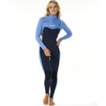 Ripcurl Womens Dawn Patrol 4/3mm Chest Zip Blue