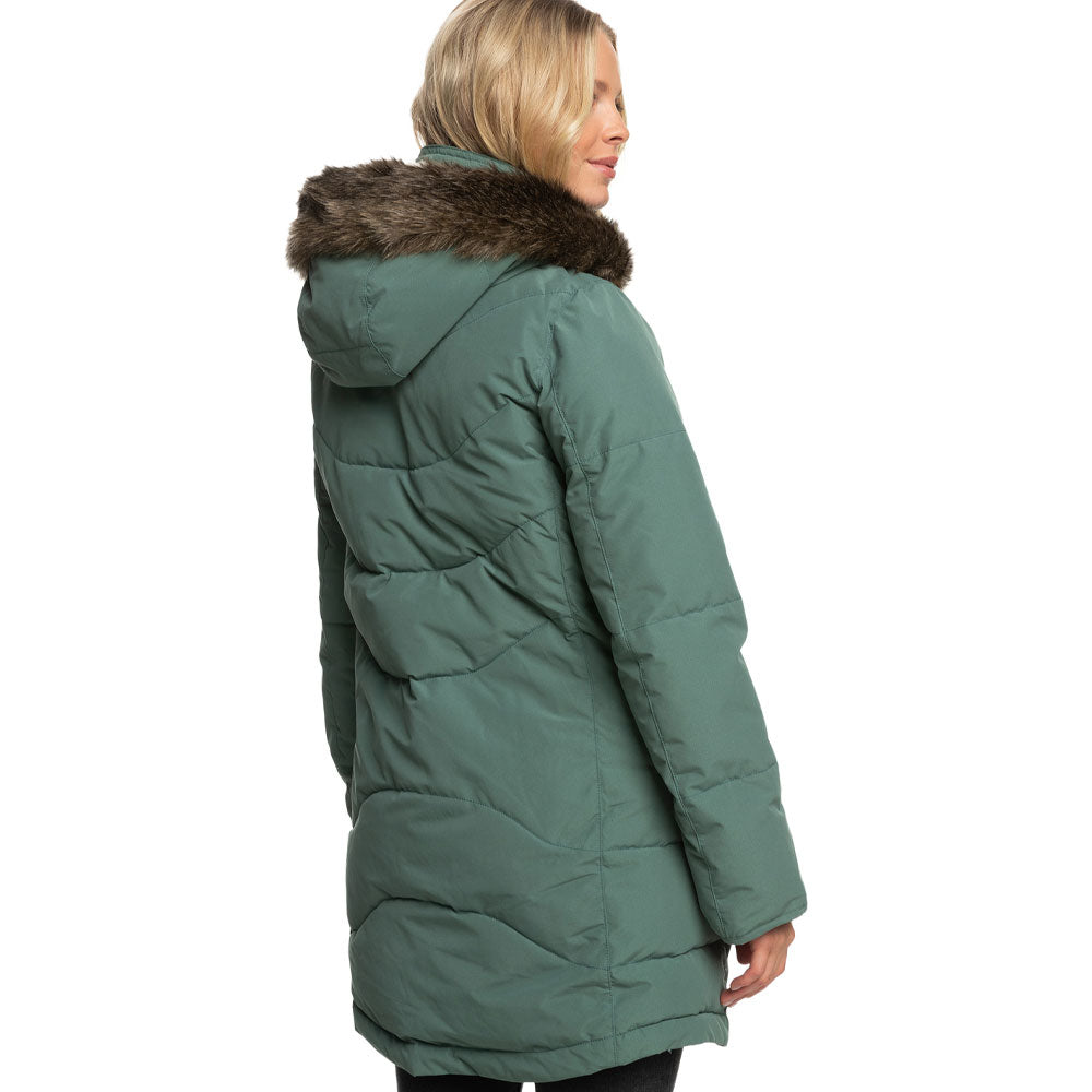 Roxy Ellie Jacket - Spinach