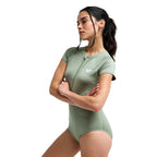 Roxy Essentials Zipped CS Onesie Oil Green