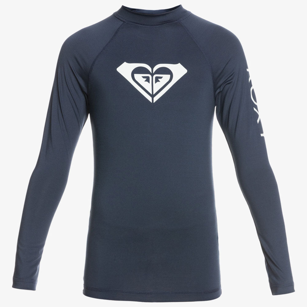Roxy Girls Whole Hearted Long Sleeve Rash Vest