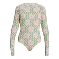 Roxy Hibiscus Daze Longsleeve Onesie Swimsuit