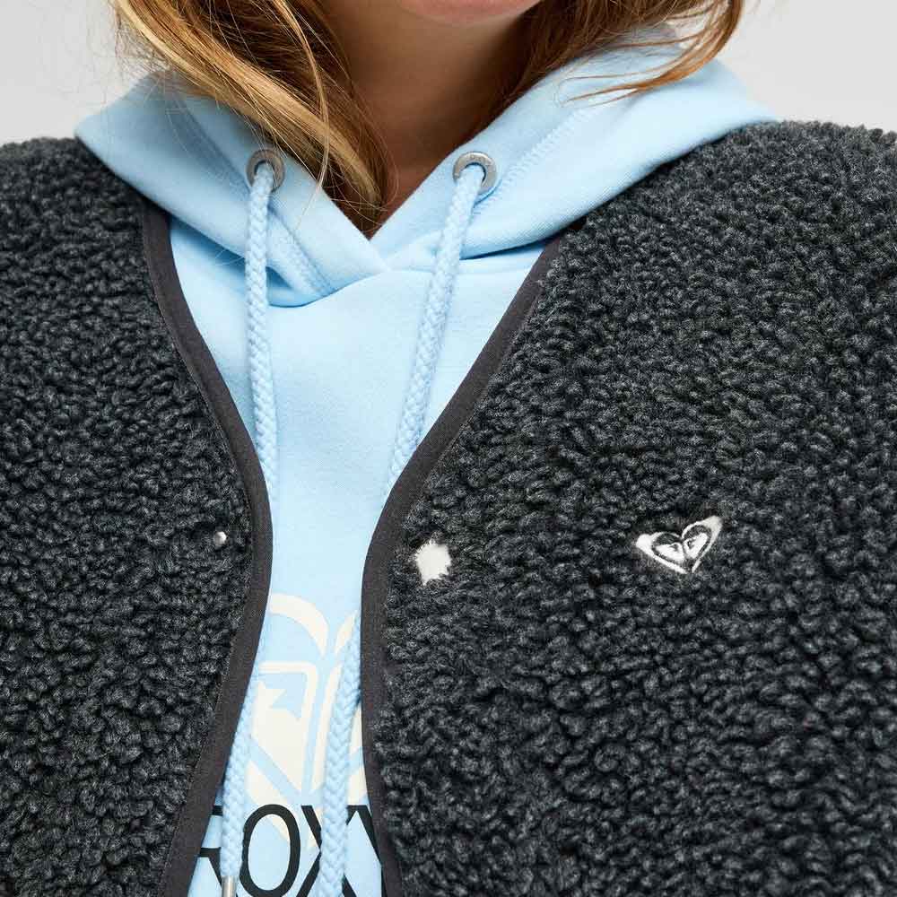 Roxy Iconic Town Fleece Vest Phantom