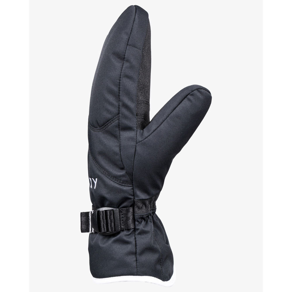 Roxy Jetty Solid Ski/Snowboard Mittens - Black