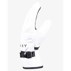 Roxy Jetty Solid Ski/Snowboard Mittens - White