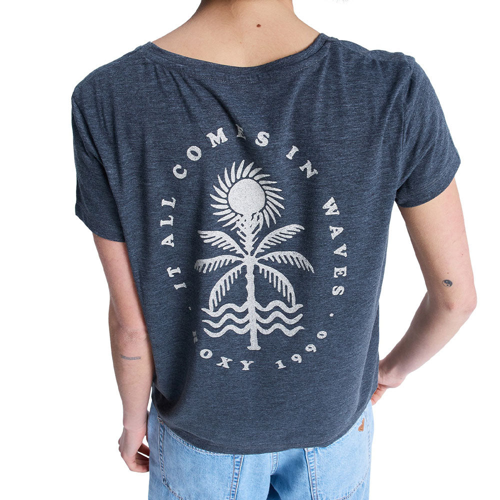 Roxy Laguna Green V Neck