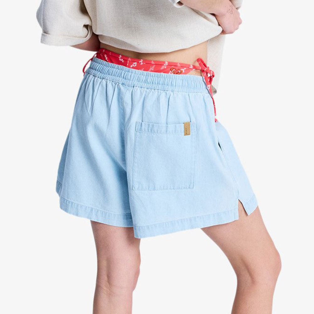 Roxy Lekeitio Break Mid Denim Shorts