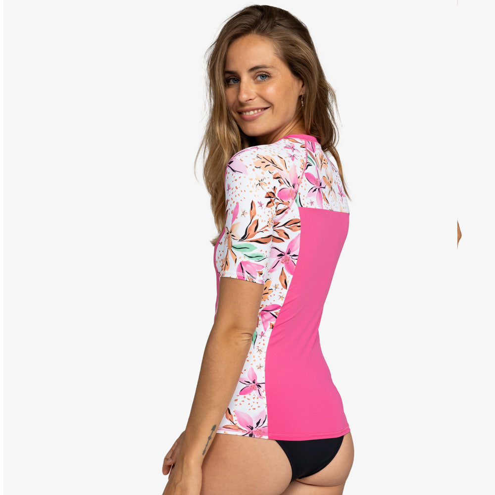 Roxy Lycra Printed Rash Vest