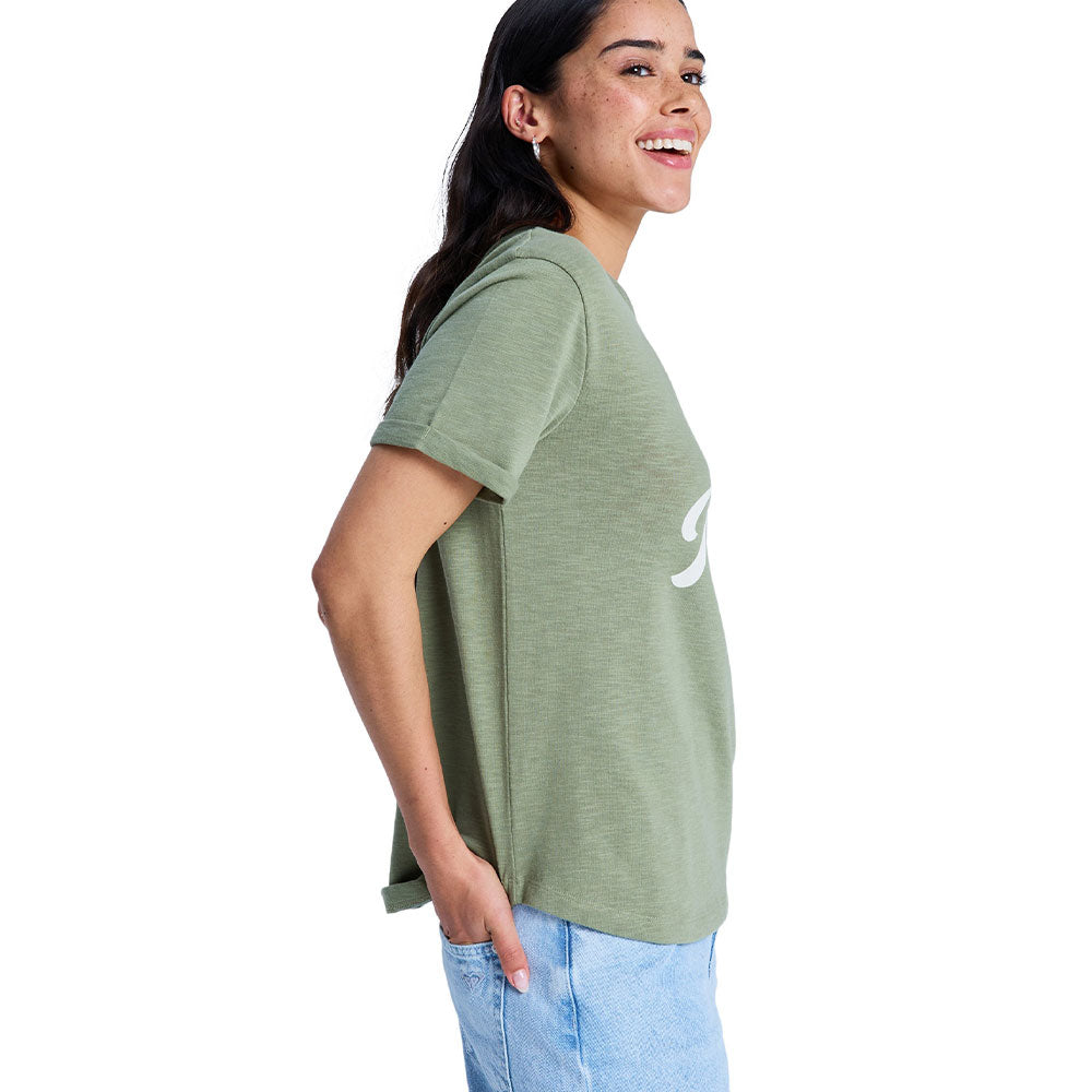 Roxy Oceanwave Regular Slub T Shirt
