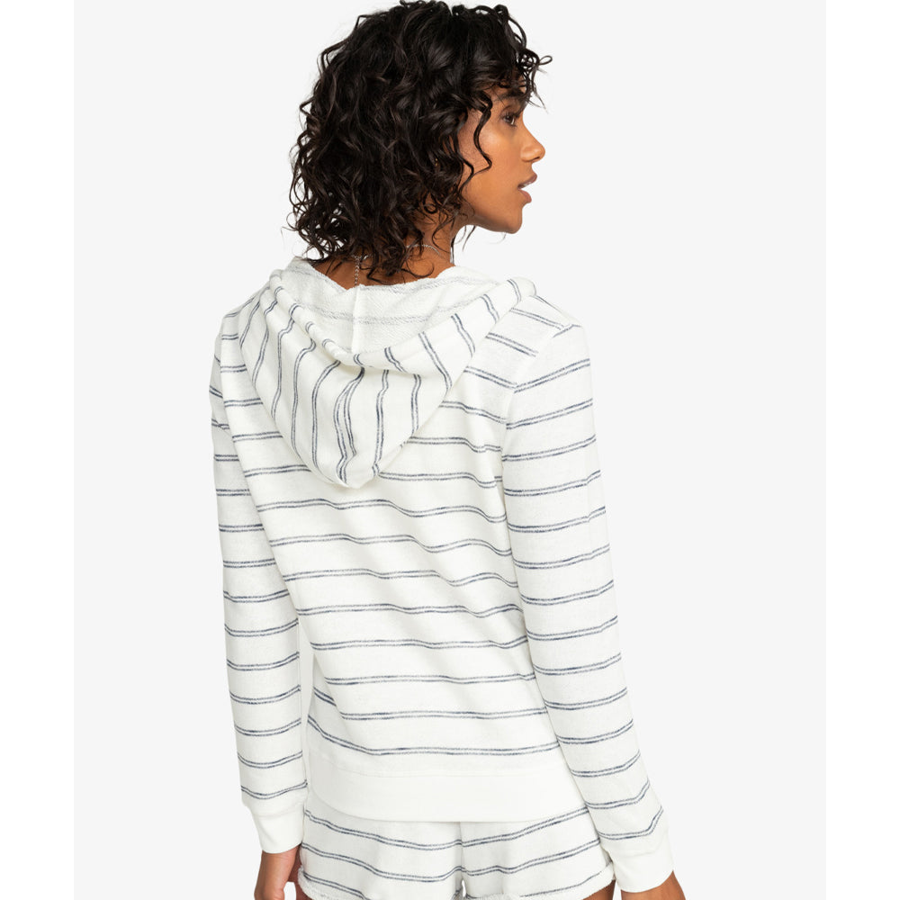 Roxy Perfect Wave Stripe Zip Hoodie