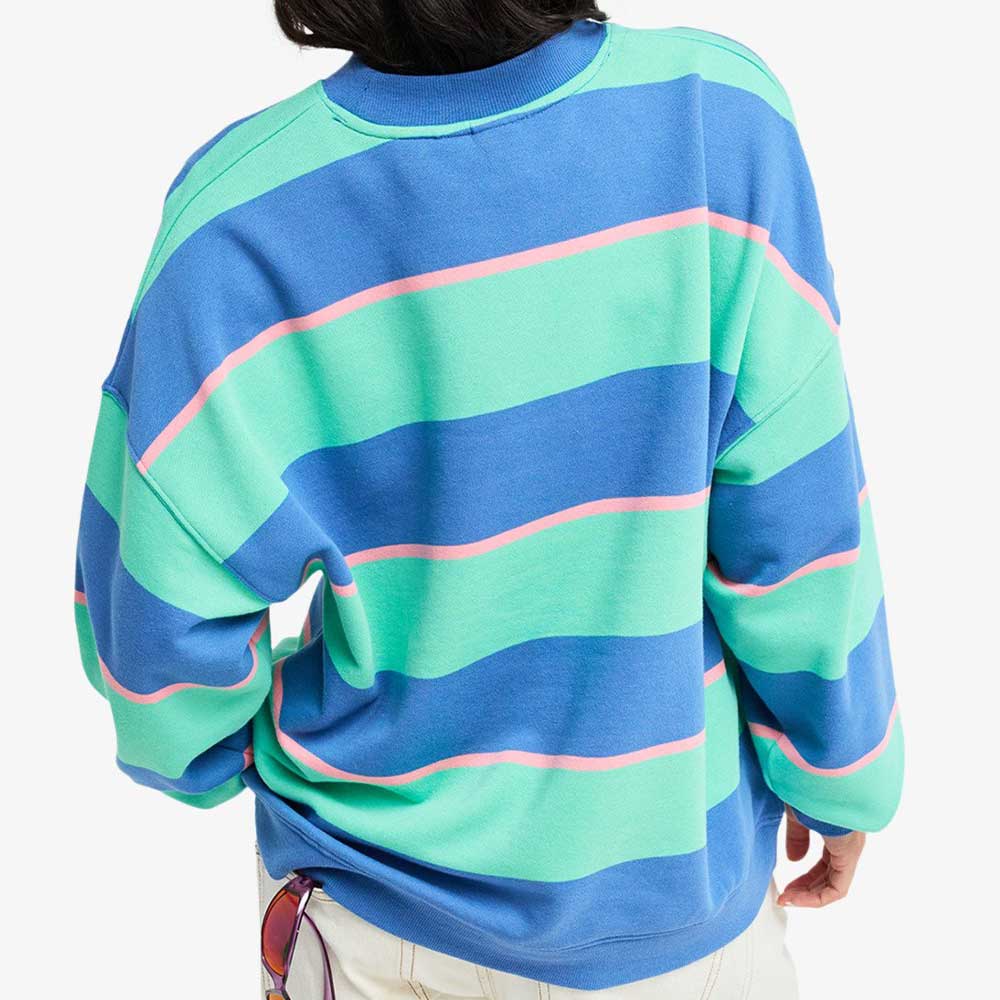 Roxy Strictly Stripes Oversized Sweatshirt
