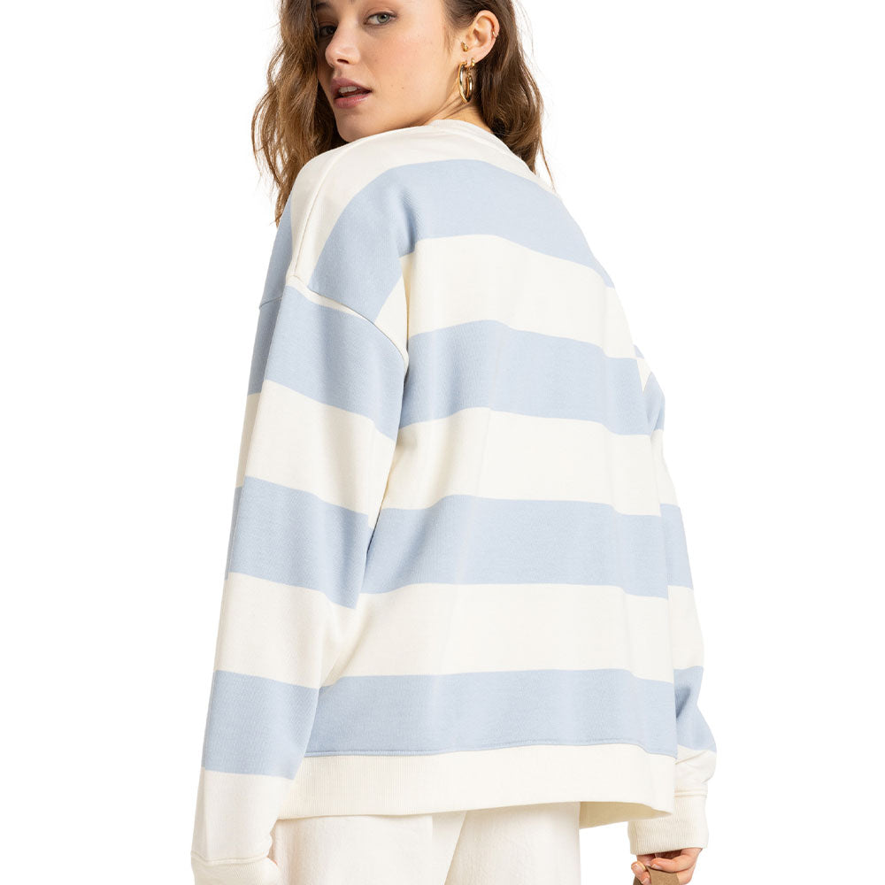 Roxy Strictly Stripes Oversized Sweatshirt