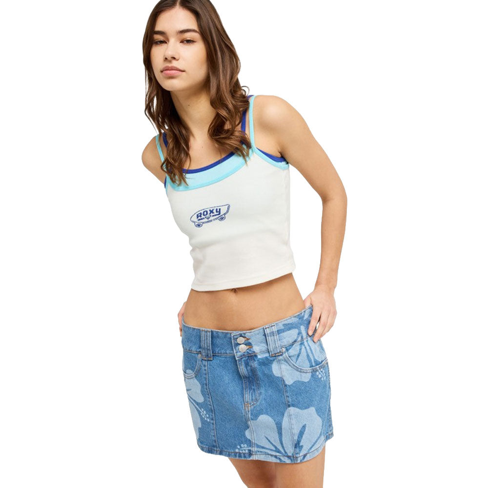 Roxy Stunning Spirit Denim Skirt