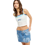 Roxy Stunning Spirit Denim Skirt