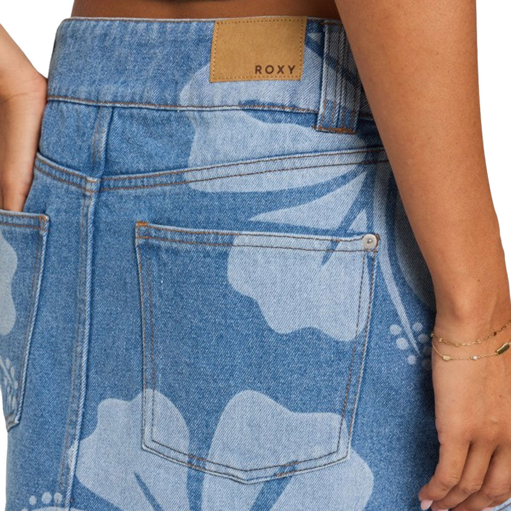 Roxy Stunning Spirit Denim Skirt