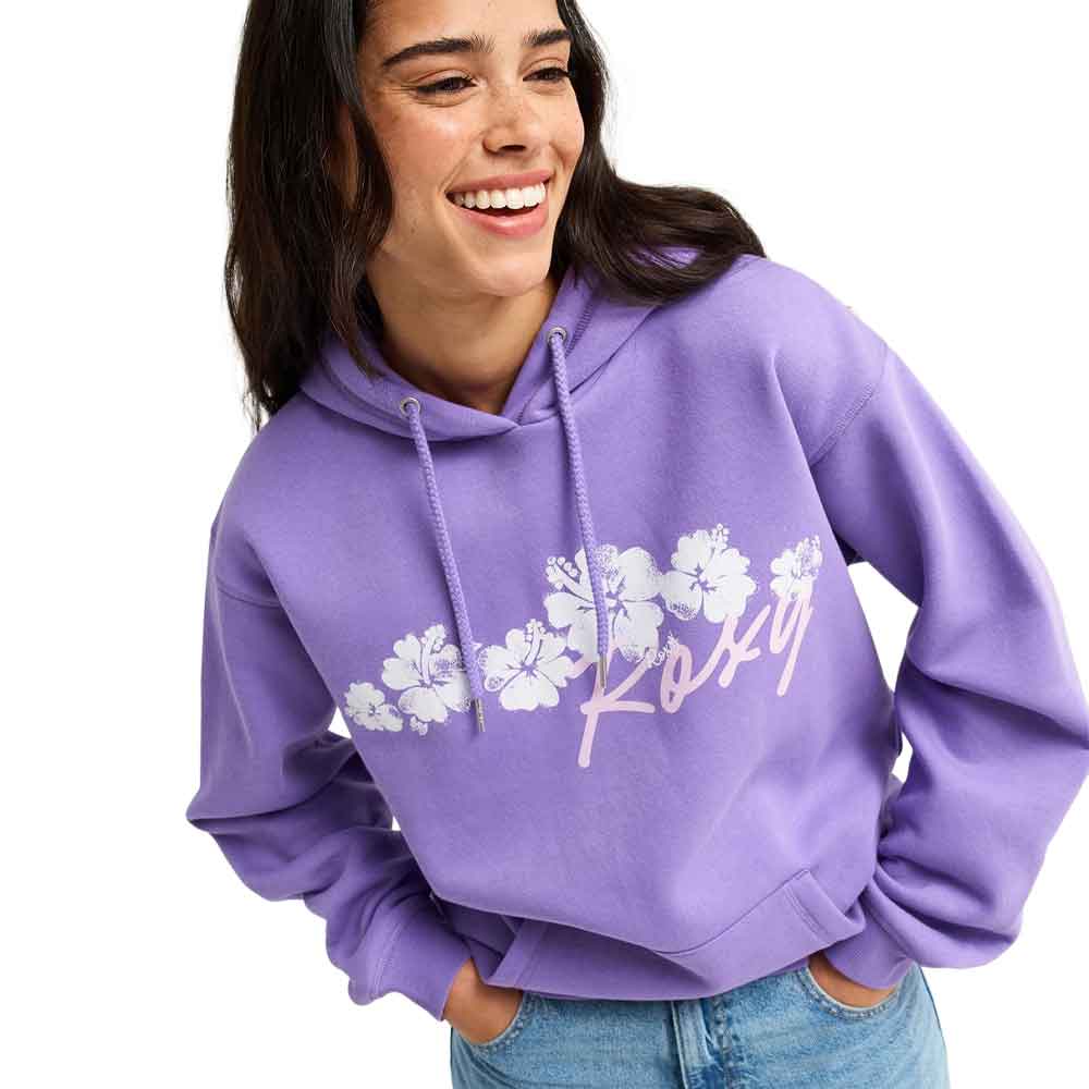 Roxy Surf Stoked Hoodie Brushed  Dahlia Purple