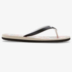 Roxy Tahiti VII Flip Flops - Black/Pink/Soft Lime