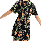 Roxy Tropical Tides Crinkle Dress