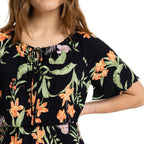 Roxy Tropical Tides Crinkle Dress