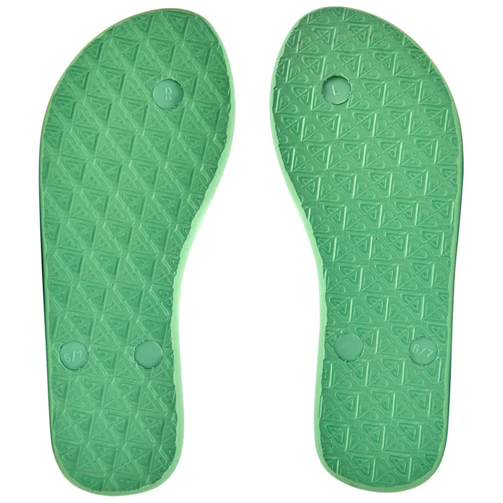 Roxy Viva IV Flip Flops - Antique Green