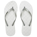 Roxy Viva IV Flip Flops - Metallic Silver
