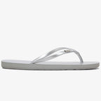 Roxy Viva IV Flip Flops - Metallic Silver