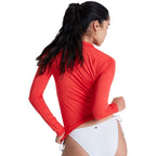 Roxy Whole Hearted Longsleeve Rash Vest Hibiscus