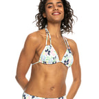 Roxy Wild Floral Fixed Tri Set Bikini