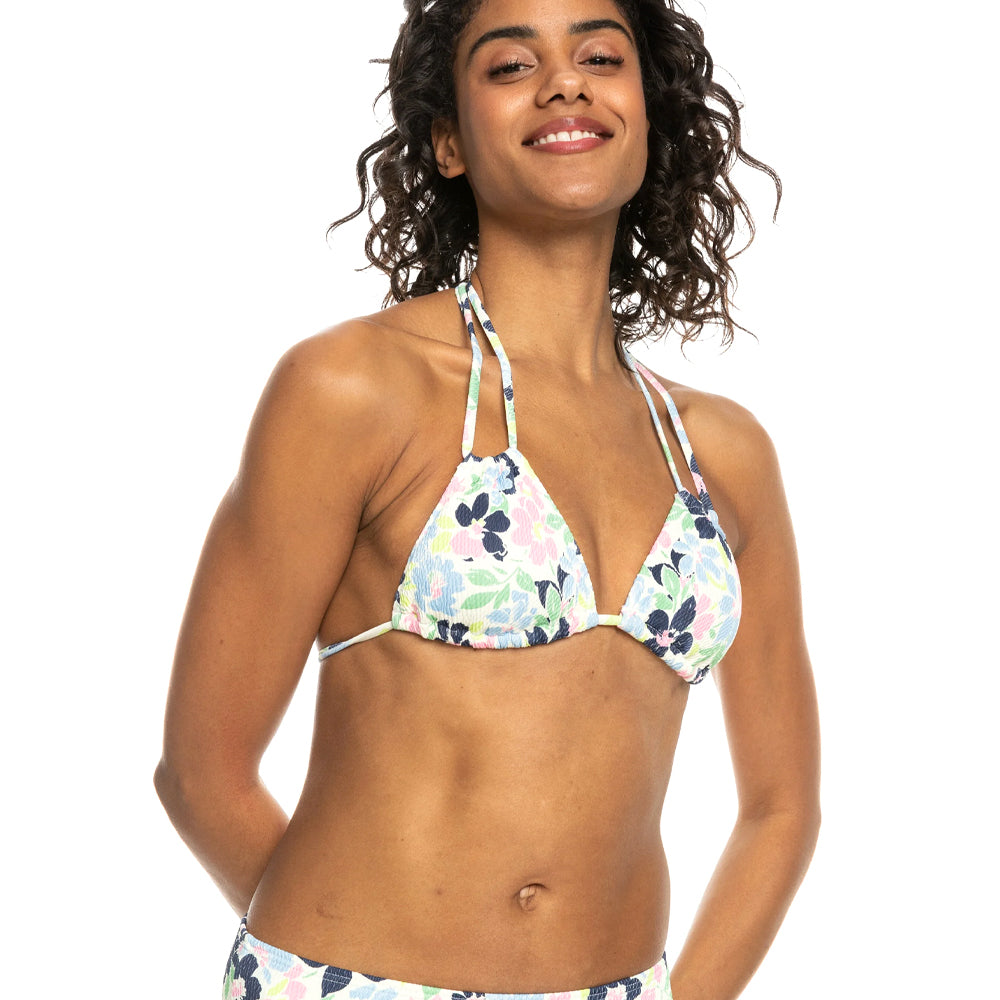 Roxy Wild Floral Fixed Tri Set Bikini