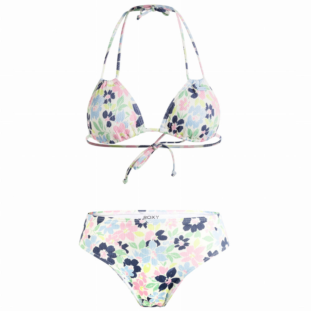 Roxy Wild Floral Fixed Tri Set Bikini