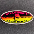 Ocean Sports Brighton Oval Logo Sticker