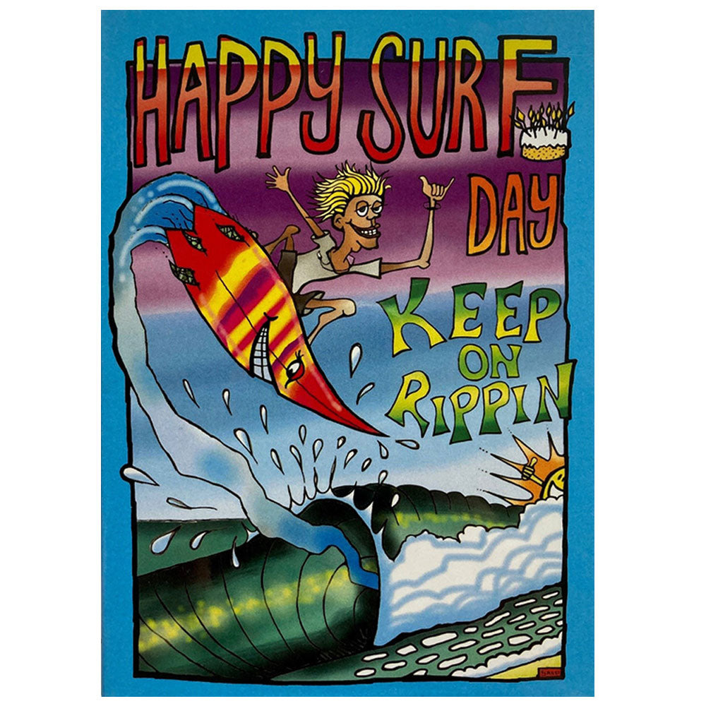 gift card surfing surf retro