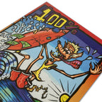 Retro gift card Sand Surf Art sufing surfer