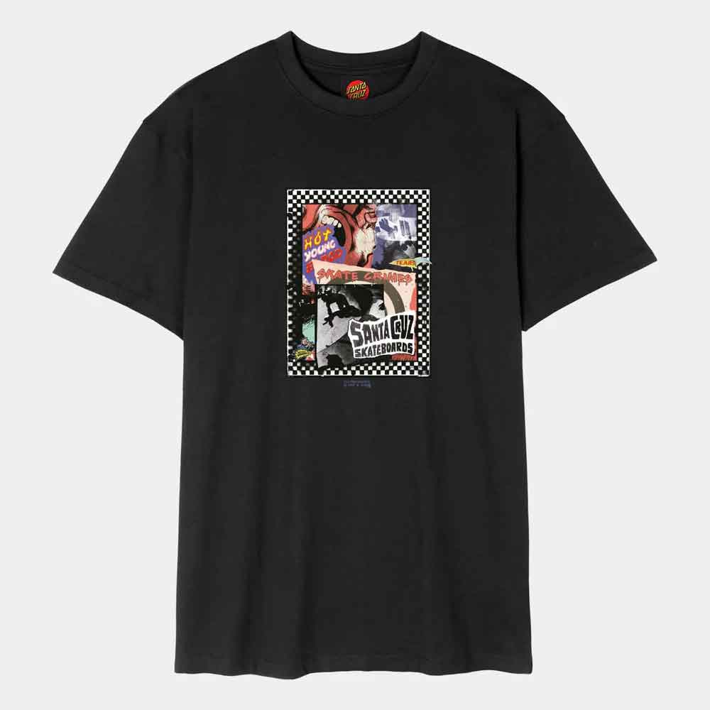 Santa Cruz Ad Collage Front T-Shirt
