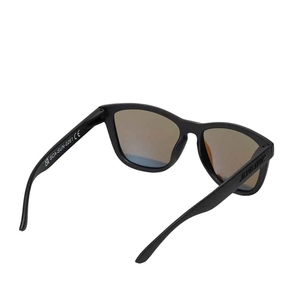 Santa Cruz Boss Strip Sunglasses Black/Orange